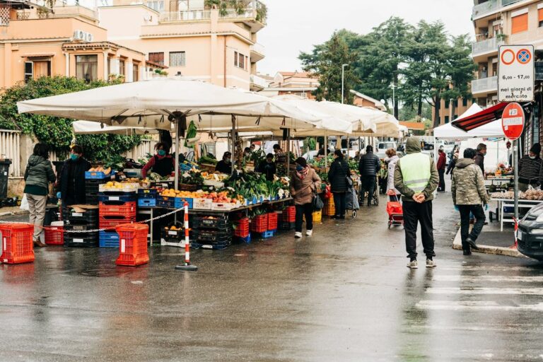 Exploration des marchés locaux avec un guide privé
