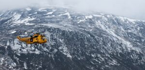 helicopter mountain landing pad